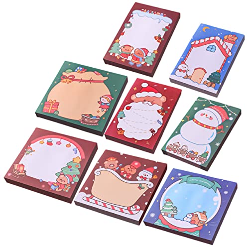Housoutil 16 Teiliges Weihnachts Memo Sticker Niedliche Selbstklebende Notizzettel für Schule und Büro Praktische Haftnotizen mit Stark Haftender Rückseite Vielseitig Einsetzbar für Housoutil 16 Teiliges Weihnachts Memo Sticker Niedliche Selbstklebende Notizzettel für Schule und Büro Praktische Haftnotizen mit Stark Haftender Rückseite Vielseitig Einsetzbar für von Housoutil