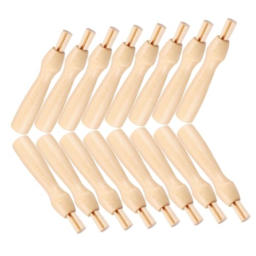 Housoutil 16Stücke Ergonomische Holzgriffe Für Filznadeln Austauschbare Handgriffe Für Filzarbeiten Bequem Und Langlebig Für Basteln Und DIY Projekte Housoutil 16Stücke Ergonomische Holzgriffe Für Filznadeln Austauschbare Handgriffe Für Filzarbeiten Bequem Und Langlebig Für Basteln Und DIY Projekte von Housoutil
