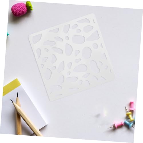 Housoutil 16Stücke Teiliges DIY Malschablonen Waschbare Kunststoffschablonen für Wandmalerei Ausgehöhlte Tierhaut Muster Vorlagen für Scrapbooking Basteln und Kunstprojekte von Housoutil