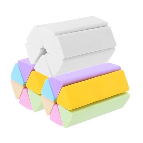 Housoutil 18 Stück Triangulärer Eraser Radiergummi Für Bleistiftzeichnungen Radiergummis Süß Kindergummi Weiße Radiergummis Künstler-radiergummis Zum Zeichnen Großer Radiergummi Tpe Housoutil 18 Stück Triangulärer Eraser Radiergummi Für Bleistiftzeichnungen Radiergummis Süß Kindergummi Weiße Radiergummis Künstler-radiergummis Zum Zeichnen Großer Radiergummi Tpe von Housoutil