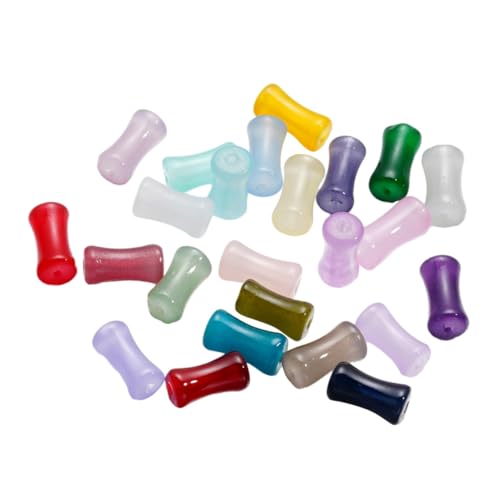 Housoutil 180 Stück Glasperlen DIY Schmuckzubehör Tube Perlen Lose Dekoperlen für Armband und Haarschmuck für Bastelprojekte Housoutil 180 Stück Glasperlen DIY Schmuckzubehör Tube Perlen Lose Dekoperlen für Armband und Haarschmuck für Bastelprojekte von Housoutil