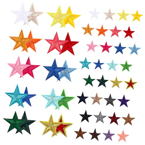 Housoutil 1Packung Sterne Aufnäher Zum Aufbügeln Farben Vielseitige Stickerei Patches Für Kleidung Und Rucksäcke Langlebig Und Einfach Der Anwendung Für Bastelprojekte Housoutil 1Packung Sterne Aufnäher Zum Aufbügeln Farben Vielseitige Stickerei Patches Für Kleidung Und Rucksäcke Langlebig Und Einfach Der Anwendung Für Bastelprojekte von Housoutil