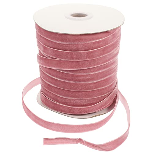 Housoutil 1Rolle Breites Samtbändchen Färbige DIY Geschenkbandrolle Für Schleifen Und Bastelarbeiten Für Kuchenboxen Und Dekorationen von Housoutil