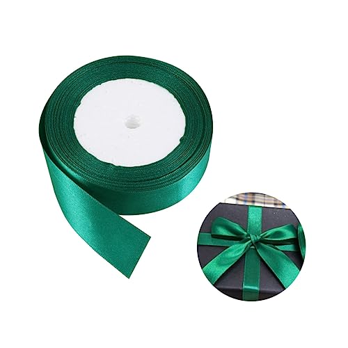 Housoutil 1Rolle Doppelseitiges Satinband Grün Yards Geschenkband Für Hochzeiten Eröffnungsfeiern Bastelprojekte Und Dekorationen Für Geschenkverpackungen Housoutil 1Rolle Doppelseitiges Satinband Grün Yards Geschenkband Für Hochzeiten Eröffnungsfeiern Bastelprojekte Und Dekorationen Für Geschenkverpackungen von Housoutil