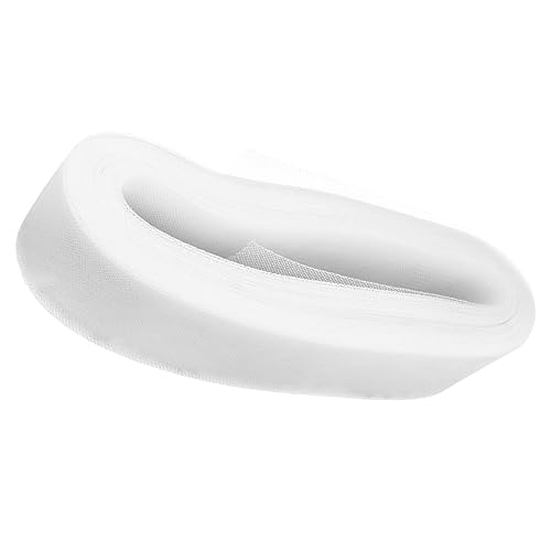 Housoutil 1Rolle Hochwertiges Crinolette Material Für DIY Kleidungszubehör Elastisches Netz Pferdehaar Für Hochzeiten Und Festliche Anlässe Yards Leicht von Housoutil