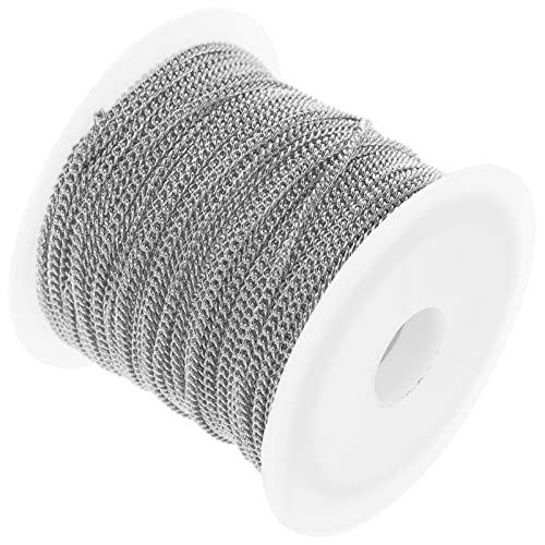 Housoutil 1Rolle Of Delicate Chain For DIY Jewelry Making Accessories For Necklaces Bracelets And More Durable And Stylish Craft Supply Housoutil 1Rolle Of Delicate Chain For DIY Jewelry Making Accessories For Necklaces Bracelets And More Durable And Stylish Craft Supply von Housoutil