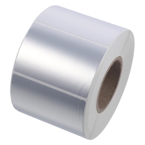 Housoutil 1Rolle Wasserfestes Etikettenpapier Für Drucker Selbstklebende Aufkleber Für Etikettendrucker Hochwertige Druckqualität Für Labeling von Housoutil