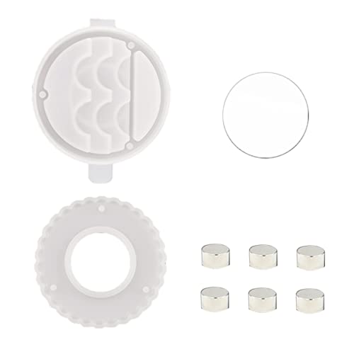 Housoutil 1Satz DIY Wimpernschachtel Silikonform Für Herstellung Von Wimpernbehältern Epoxidharz Gießform Spiegel Für DIY Projekte Und Personalisierte von Housoutil