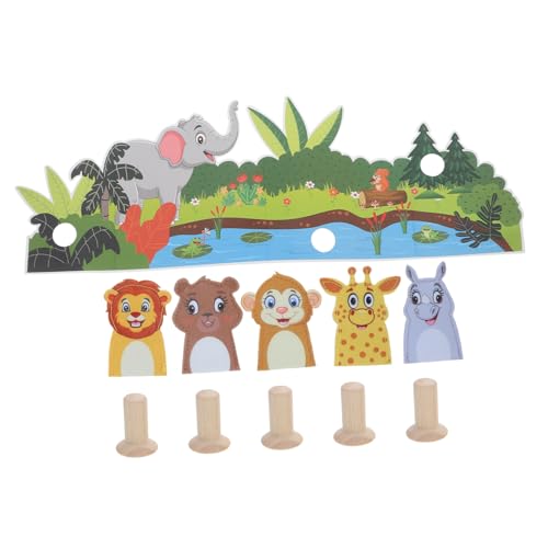 Housoutil 1Satz Fingerpuppen Filz für Kleinkinder Tierfiguren zum Handgefertigt Weich und Angenehm für Interaktive Junge Mädchen Spiele und Partys Sicheres Housoutil 1Satz Fingerpuppen Filz für Kleinkinder Tierfiguren zum Handgefertigt Weich und Angenehm für Interaktive Junge Mädchen Spiele und Partys Sicheres von Housoutil