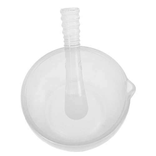 Housoutil 1Satz Stößel Set mit Glasschüssel Rutschfester für Sicheres Mahlen von Gewürzen und Chemischen Stabil und Langlebig für Labor Housoutil 1Satz Stößel Set mit Glasschüssel Rutschfester für Sicheres Mahlen von Gewürzen und Chemischen Stabil und Langlebig für Labor von Housoutil