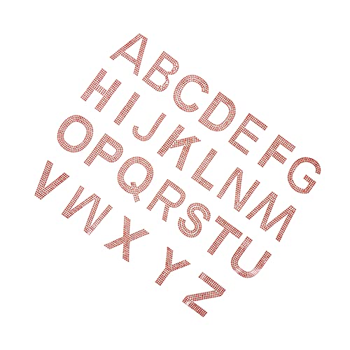 Housoutil 1Satz Strass Applikationen Alphabet Patches für Kleidung Selbstklebend DIY Dekoration für Jeans Shirts Taschen Vielseitig Einsetzbar zur Individuellen Gestaltung Housoutil 1Satz Strass Applikationen Alphabet Patches für Kleidung Selbstklebend DIY Dekoration für Jeans Shirts Taschen Vielseitig Einsetzbar zur Individuellen Gestaltung von Housoutil