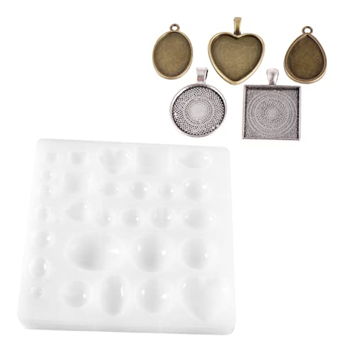 Housoutil 1Satz Teiliges Silikon Epoxidformen Set Für DIY Schmuck Für Anhänger Ohrringe Und Halsketten Lebensmittelecht Einfach Zu Entformen Zuhause Housoutil 1Satz Teiliges Silikon Epoxidformen Set Für DIY Schmuck Für Anhänger Ohrringe Und Halsketten Lebensmittelecht Einfach Zu Entformen Zuhause von Housoutil