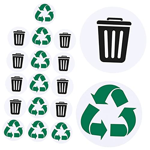 Housoutil 1Satz Wasserdichte Recyclingschilder Für Müllbehälter Selbstklebende Recycling Aufkleber Zur Mülltrennung Housoutil 1Satz Wasserdichte Recyclingschilder Für Müllbehälter Selbstklebende Recycling Aufkleber Zur Mülltrennung von Housoutil