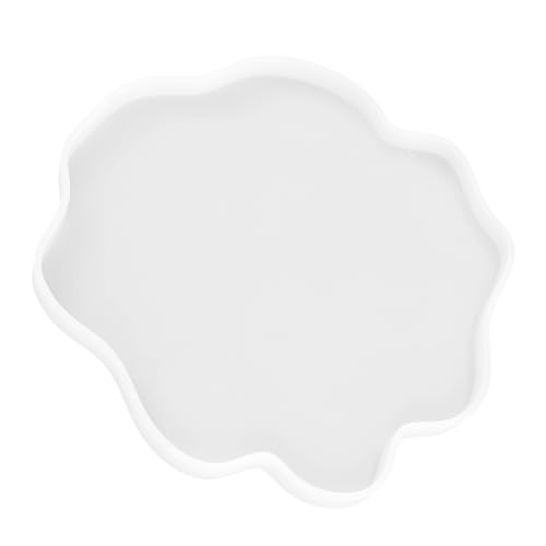 Housoutil 1Stück DIY Silikonform Für Unregelmäßige Tischdekoration Kristall Epoxy Untersetzer Form Vielseitige Gießform Für Schalen Und Dekorationsobjekte Weiß Housoutil 1Stück DIY Silikonform Für Unregelmäßige Tischdekoration Kristall Epoxy Untersetzer Form Vielseitige Gießform Für Schalen Und Dekorationsobjekte Weiß von Housoutil