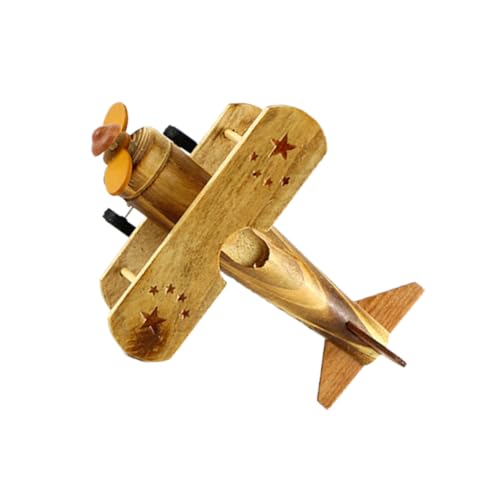 Housoutil 1Stück Holzflugzeug Modell Militärbau Modell Exquisites Flugzeug Für Zuhause Büro Und Bar Handgefertigtes Holz Für Sammler Und Erinnert Housoutil 1Stück Holzflugzeug Modell Militärbau Modell Exquisites Flugzeug Für Zuhause Büro Und Bar Handgefertigtes Holz Für Sammler Und Erinnert von Housoutil