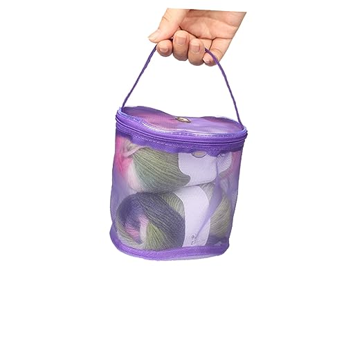 Housoutil 1Stück Stricknadeltasche Strapazierfähigem Netzmaterial S Transparente Häkelnadel Aufbewahrungstasche Für Strickzubehör Praktische Für Arbeiten von Housoutil