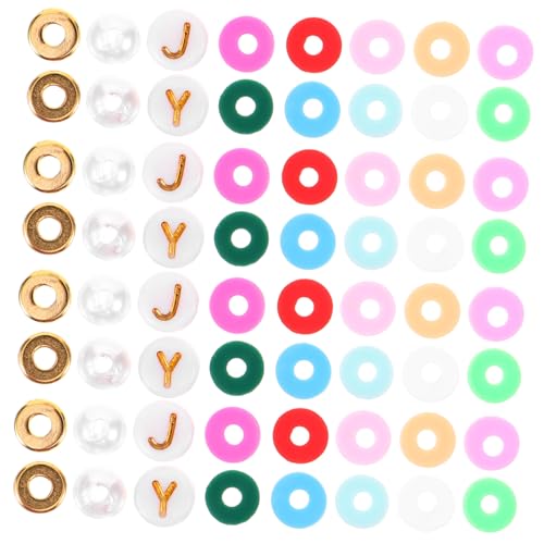 Housoutil 2 Boxen Schmuckperlen Diy-perlen Perlen Für Diy Perlen Zum Basteln Diy Schmuck Lose Perlen Armband Diy Liefert Spacer Perlen Diy Handwerk Perlen Machen Schmuckzubehör Polymer-ton von Housoutil