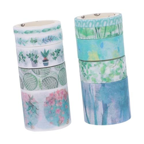 Housoutil 2 Boxen Washi Tape mit Dekoratives Klebeband für Scrapbooking und DIY Projekte Vielseitig Einsetzbar für Journals Planer und Geschenkverpackungen von Housoutil