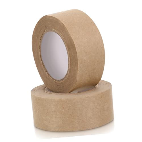 Housoutil 2 Rollen Aquarellband Streifen wasseraktiviertes Klebeband rahmen Framing aufhängung bilder bildaufhängungen Multifunktions-Dichtungsband Dichtungszubehör Klebstoff auf Wasserbasis von Housoutil