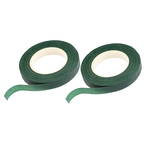 Housoutil 2 Rollen Blumenband Beidseitig Herstellung Anordnung Fälschung Dekorationen Streifen Strauß Florist Klebeband Gartenband Blumen- Blumenbefestigungswerkzeug Green Papier Housoutil 2 Rollen Blumenband Beidseitig Herstellung Anordnung Fälschung Dekorationen Streifen Strauß Florist Klebeband Gartenband Blumen- Blumenbefestigungswerkzeug Green Papier von Housoutil