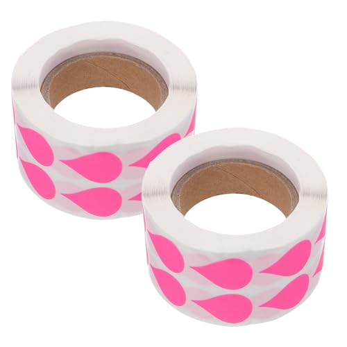 Housoutil 2 Rollen Fluoreszierende Selbstklebende Tropfen-Aufkleber Beschreibbare Tropfenetiketten Wiederverwendbar Ablösbar für Küche Vorratsdosen Büro und Klassenzimmer Neon Housoutil 2 Rollen Fluoreszierende Selbstklebende Tropfen-Aufkleber Beschreibbare Tropfenetiketten Wiederverwendbar Ablösbar für Küche Vorratsdosen Büro und Klassenzimmer Neon von Housoutil