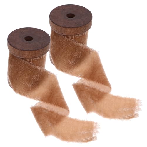 Housoutil 2 Rollen Geschenkband Ribbons für DIY Dekorationen Hochwertige Verpackungsbänder für Kunsthandwerk und Heimdekoration pro Vielseitig Einsetzbar Housoutil 2 Rollen Geschenkband Ribbons für DIY Dekorationen Hochwertige Verpackungsbänder für Kunsthandwerk und Heimdekoration pro Vielseitig Einsetzbar von Housoutil