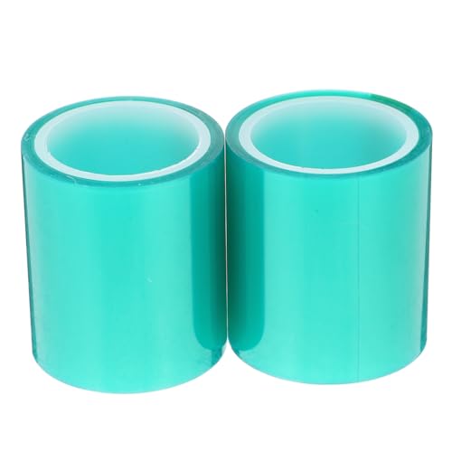 Housoutil 2 Rollen Hochtemperaturbeständiges Klebeband Nahtloses Papierband Harzband Lünetten Aus Harz Band Masse Dekoratives Klebeband Uv-klebeband Grün Das Haustier von Housoutil