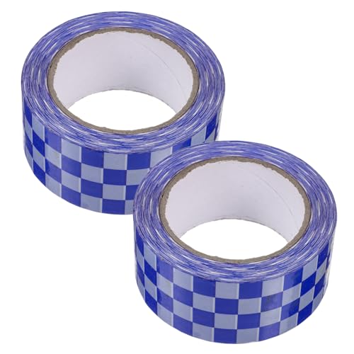 Housoutil 2 Rollen Kariertes Dichtungsband -Klebeband Kariertes Abdeckband abnehmendes Band Dichtband Versandklebeband Farben und Muster von Klebeband Bänder bopp Housoutil 2 Rollen Kariertes Dichtungsband -Klebeband Kariertes Abdeckband abnehmendes Band Dichtband Versandklebeband Farben und Muster von Klebeband Bänder bopp von Housoutil