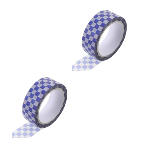Housoutil 2 Rollen Karo Washi Tape Weißer DIY Scrapbooking Klebeband für Projekte Dekoratives Grid Design Handbücher Alben und Notizbücher Housoutil 2 Rollen Karo Washi Tape Weißer DIY Scrapbooking Klebeband für Projekte Dekoratives Grid Design Handbücher Alben und Notizbücher von Housoutil