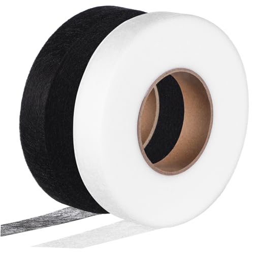 Housoutil 2 Rollen Klebefolie einlegen hem tape multifunktionales klebeband Vielseitiges Klebeband Bügelband säumen Gardinensaumband ohne Nähen Kleiderband doppelseitiges Klebeband für Stoff Housoutil 2 Rollen Klebefolie einlegen hem tape multifunktionales klebeband Vielseitiges Klebeband Bügelband säumen Gardinensaumband ohne Nähen Kleiderband doppelseitiges Klebeband für Stoff von Housoutil