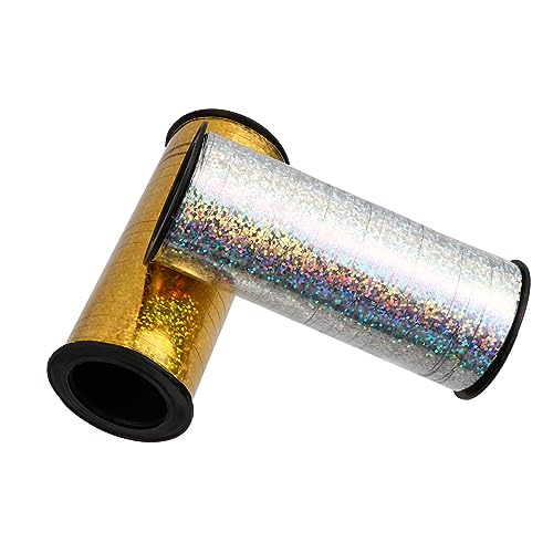 Housoutil 2 Rollen Partyballonband Pastellfarben Yards Dekoratives Wickelband für Hochzeiten Feiern und Langlebig und Einfach zu Verwenden von Housoutil