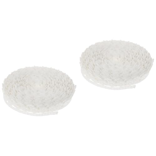 Housoutil 2 Rollen Weißes Häkelspitzenband Wasserlösliche Stickerei für Diy Nähprojekte Hochzeitsdeko und Handwerk Yards für Kreative Anwendungen Heim und Geschäft von Housoutil