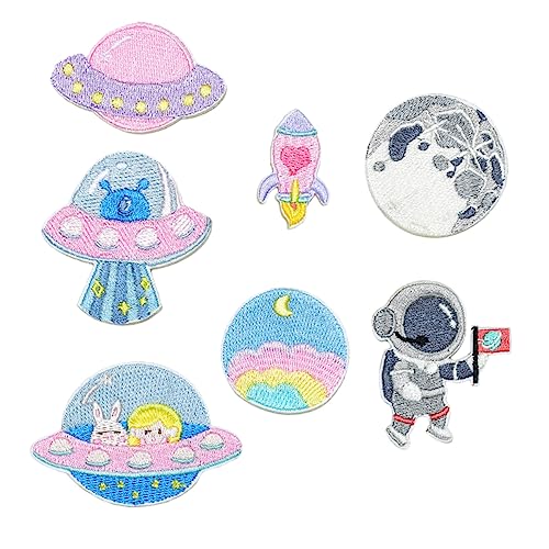 Housoutil 2 Sätze 8 Stück Kleiderflicken Party Hochzeit Aufkleber Flecken Dekorationen Dekorativ Planet Platz Patches Kleidung Für Thematisiert Wäschdekoration Polyester Rosa Housoutil 2 Sätze 8 Stück Kleiderflicken Party Hochzeit Aufkleber Flecken Dekorationen Dekorativ Planet Platz Patches Kleidung Für Thematisiert Wäschdekoration Polyester Rosa von Housoutil