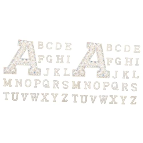 Housoutil 2 Sätze Buchstaben Patches Mit Strass Teiliges Zum Aufbügeln Für Kleidung Dekorative Aufnäher Für Diy Projekte Zum Verzieren Und Reparieren Von Bekleidung Und 26 Stücke * 2 Housoutil 2 Sätze Buchstaben Patches Mit Strass Teiliges Zum Aufbügeln Für Kleidung Dekorative Aufnäher Für Diy Projekte Zum Verzieren Und Reparieren Von Bekleidung Und 26 Stücke * 2 von Housoutil