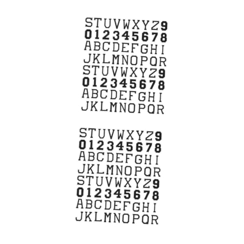 Housoutil 2 Sätze Bügelbilder Aufbügelbare Patches Für Kleidung Diy Applikationen Für Textilien Hüte Jacken Und Bastelprojekte 72 Stück * 2 von Housoutil