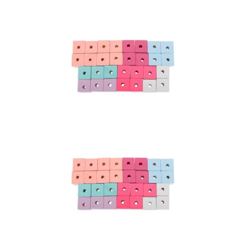 Housoutil 2 Sätze Bunte Holzperlen Diy Schmuck Bastelset Für Armbänder Und Farbige Holzperlen Für Kreative Handwerksprojekte 30 Stück * 2 Housoutil 2 Sätze Bunte Holzperlen Diy Schmuck Bastelset Für Armbänder Und Farbige Holzperlen Für Kreative Handwerksprojekte 30 Stück * 2 von Housoutil
