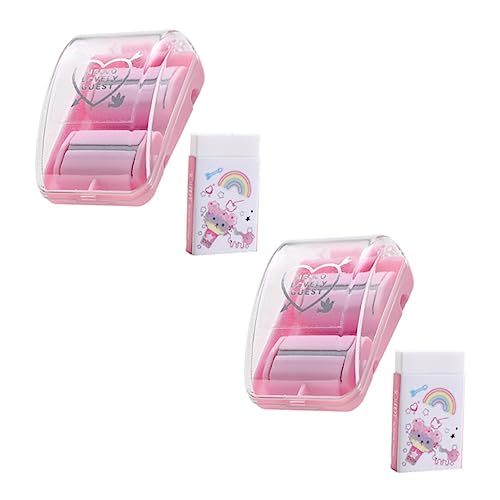 Housoutil 2 Sätze Desktop-reiniger Radiergummirolle Für Den Haushalt Schreibtisch Kollektor Desktop-radierer-sammler Radiergummi Rasierreiniger Klein Mini Krume Krümel Zubehör Plastik Rosa Housoutil 2 Sätze Desktop-reiniger Radiergummirolle Für Den Haushalt Schreibtisch Kollektor Desktop-radierer-sammler Radiergummi Rasierreiniger Klein Mini Krume Krümel Zubehör Plastik Rosa von Housoutil
