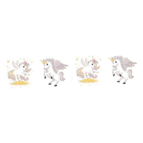 Housoutil 2 Sätze Diy Einhorn Druck Aufnäher Für Kleidung Bunte Patches Zur Dekoration Von Kostümen Und Taschen Gemischte Stile Hochwertiges Textilzubehör 2 Stück * 2 Housoutil 2 Sätze Diy Einhorn Druck Aufnäher Für Kleidung Bunte Patches Zur Dekoration Von Kostümen Und Taschen Gemischte Stile Hochwertiges Textilzubehör 2 Stück * 2 von Housoutil