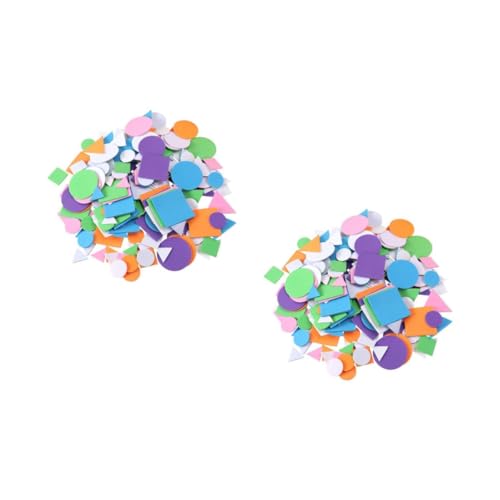 Housoutil 2 Sätze Diy Eva Aufkleber Geometrische Bastelpatches Verschiedenen Farben Und Selbstklebend Für Kinderhandwerke Und Dekoration 150 Stück * 2 Housoutil 2 Sätze Diy Eva Aufkleber Geometrische Bastelpatches Verschiedenen Farben Und Selbstklebend Für Kinderhandwerke Und Dekoration 150 Stück * 2 von Housoutil