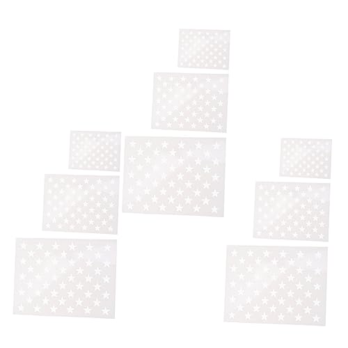Housoutil 2 Sätze Diy Schablonen Wiederverwendbare Malvorlagen Für Kreative Wandgestaltung Für Unabhängigkeitstag Projekte Und Diy Dekorationen S Für Vielseitige Anwendungen 9 Blätter*2 von Housoutil