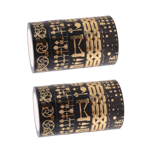 Housoutil 2 Sätze Diy Washi Tape Dekoratives Klebeband Für Fotoalben Und Tagebuchgestaltung Vielseitig Einsetzbar Für Handwerksprojekte Und 5 Rollen * 2 Housoutil 2 Sätze Diy Washi Tape Dekoratives Klebeband Für Fotoalben Und Tagebuchgestaltung Vielseitig Einsetzbar Für Handwerksprojekte Und 5 Rollen * 2 von Housoutil