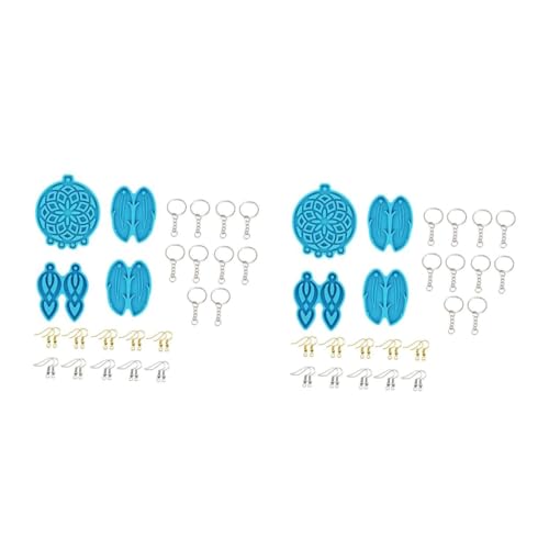 Housoutil 2 Sätze Dream Catcher Silikonform Set Diy Windspiel Gießform für Kreative Dekorationen Sicher und Leicht zu Reinigen für Individuelles Basteln und Einzigartigen Schmuck von Housoutil