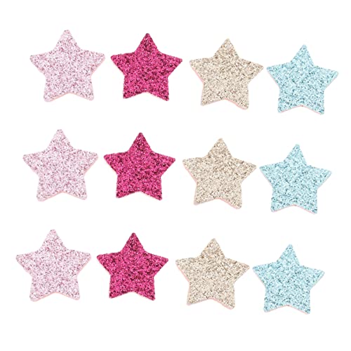 Housoutil 2 Sätze Fünf Punkte Stern Stoffaufnäher Zum Aufbügeln Diy Bastel Patches Für Kleidung Taschen Jeans Accessoires Und Mehr Für Kreative Projekte 80 Stück * 2 von Housoutil
