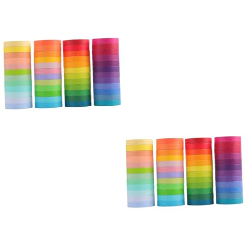 Housoutil 2 Sätze Klebeband Aufkleber Für Scrapbooking Journaling Scrapbooking Tape Scrapbook -aufkleber Handwerk Dekorativ Zeitschriftenzubehör Materialien Flüsterpapier 48 Rollen * 2 von Housoutil