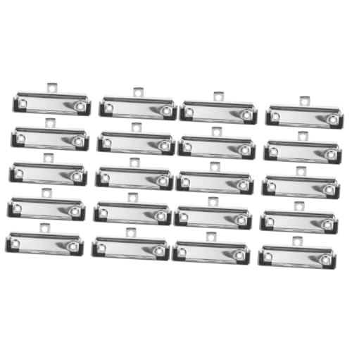 Housoutil 2 Sätze Klemmbrett Clips Gefederte Halterung Für Klemmbrett Stabiler Metallclip Mit Gummifüßen Für Büro Schule Und Bastelprojekte 15 Stück * 2 Housoutil 2 Sätze Klemmbrett Clips Gefederte Halterung Für Klemmbrett Stabiler Metallclip Mit Gummifüßen Für Büro Schule Und Bastelprojekte 15 Stück * 2 von Housoutil