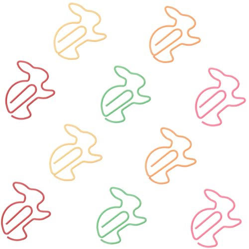 Housoutil 2 Sätze Kreative Metall Clips Für Büro Und Schule Cartoon Hasen Design Bunte Büroklammern Für Notizen Kalender Und Scrapbooks 20 Stück * 2 Housoutil 2 Sätze Kreative Metall Clips Für Büro Und Schule Cartoon Hasen Design Bunte Büroklammern Für Notizen Kalender Und Scrapbooks 20 Stück * 2 von Housoutil