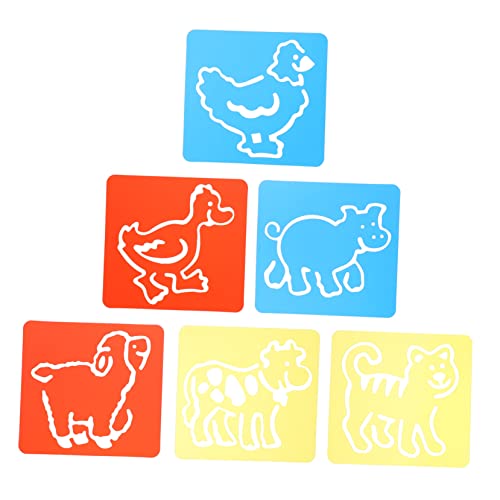 Housoutil 2 Sätze LCD Zeichentablett Schablonen mit Tierischen Mustern für Zeichnen Wiederverwendbare Malvorlagen für Diy Projekte und Wanddekoration Housoutil 2 Sätze LCD Zeichentablett Schablonen mit Tierischen Mustern für Zeichnen Wiederverwendbare Malvorlagen für Diy Projekte und Wanddekoration von Housoutil