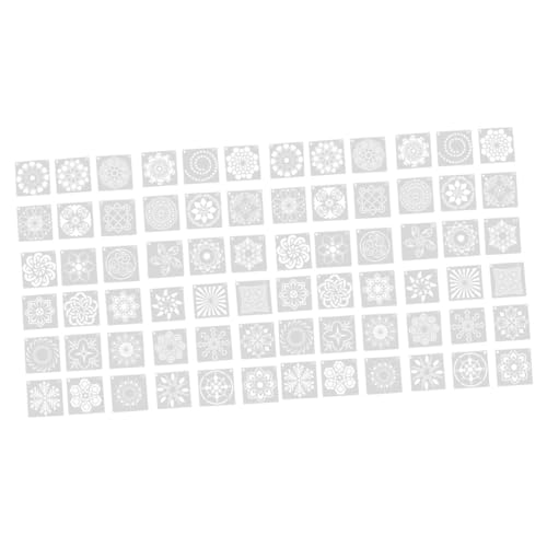 Housoutil 2 Sätze Mandala Schablonen Kreative Malschablonen Für Wandgestaltung Diy Und Möbelverzierung Und Flexibel Für Verschiedene Oberflächen Geeignet 36 Stücke * 2 Housoutil 2 Sätze Mandala Schablonen Kreative Malschablonen Für Wandgestaltung Diy Und Möbelverzierung Und Flexibel Für Verschiedene Oberflächen Geeignet 36 Stücke * 2 von Housoutil