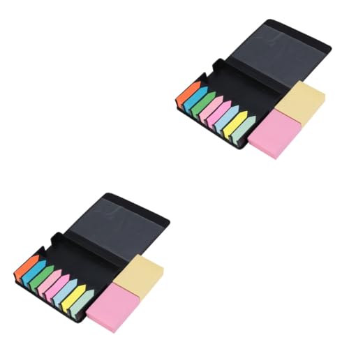 Housoutil 2 Sätze Multifunktionaler Notizblock mit Selbstklebenden Zetteln und Langlebiger PU Box für Bürobedarf Schüler und Bastelpapier Praktisch zum Schnellen Notieren und Organisieren Housoutil 2 Sätze Multifunktionaler Notizblock mit Selbstklebenden Zetteln und Langlebiger PU Box für Bürobedarf Schüler und Bastelpapier Praktisch zum Schnellen Notieren und Organisieren von Housoutil