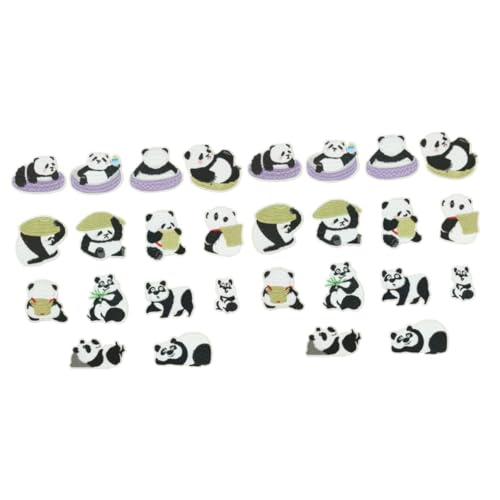 Housoutil 2 Sätze Panda Stickerei Patches Aufbügelbare Applikationen Für Kleidung Jeans Taschen Süße Cartoon Designs Für Diy Kunsthandwerk Und Dekoration 14 Stücke * 2 Housoutil 2 Sätze Panda Stickerei Patches Aufbügelbare Applikationen Für Kleidung Jeans Taschen Süße Cartoon Designs Für Diy Kunsthandwerk Und Dekoration 14 Stücke * 2 von Housoutil